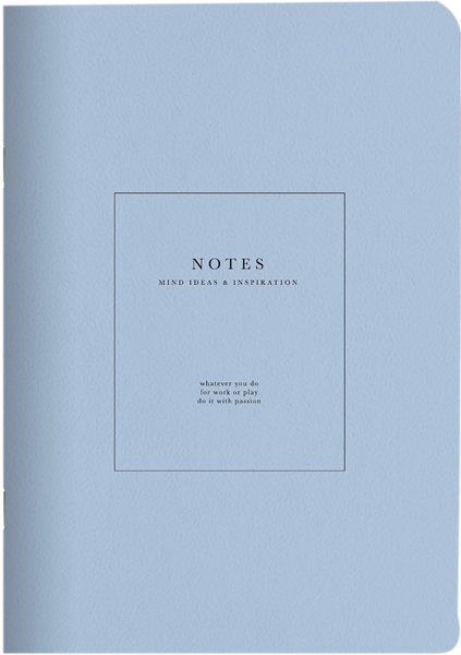 Изображение Тетрадь 40л клетка Би Смарт ноутс голубая Инфолио Групп , 1 шт
