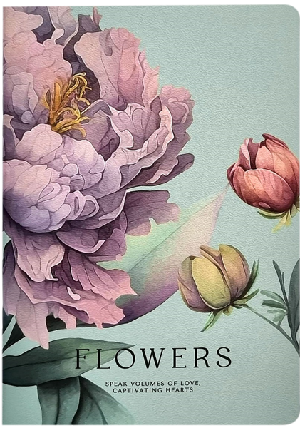 Изображение Тетрадь 40л клетка Би Смарт пион фиолетовая Инфолио Групп , 1 шт