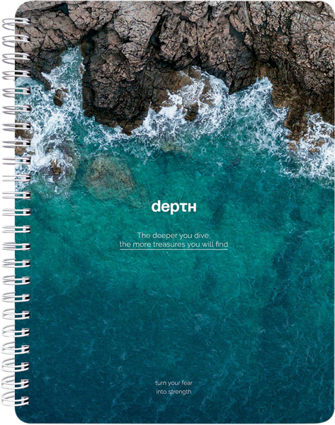 Изображение Тетрадь 80л клетка Би Смарт оушэн глубина Подольский Дом Печати , 1 шт