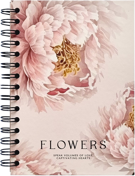 Изображение Тетрадь 120л клетка Би Смарт пион персиковая БелКанБи , 1 шт