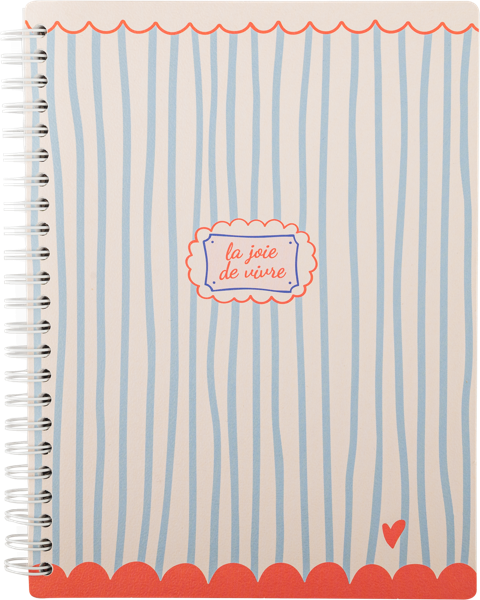 Изображение Тетрадь 120л клетка Би Смарт кокет голубые полоски Подольский Дом Печати , 1 шт