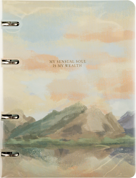 Изображение Тетрадь 120л клетка Би Смарт вью горы на кольцах БелКанБи , 1 шт