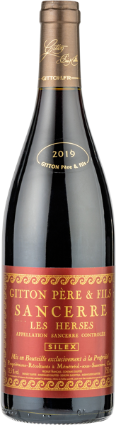 Изображение Вино красное сухое стиль №2 Пино Нуар Сансер Ле Эрс 2019 Гиттон Пьер э Фис с/б, 0,75 л