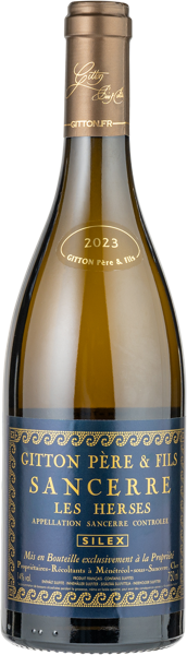 Изображение Вино белое сухое стиль №2 Совиньон Блан Сансер Ле Эрс 2023 Гиттон Пьер э Фис с/б, 0,75 л