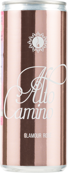 Изображение Напиток виноградосодержащий белый сладкий газ 5,5% Камино Альто Гламур Д Ор Рабозо ж/б, 0,25 л