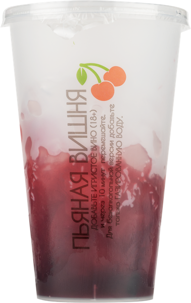 Изображение Лед Пьяная вишня Найс Айс основа для коктейля Найс Айс ООО стакан, 200 г