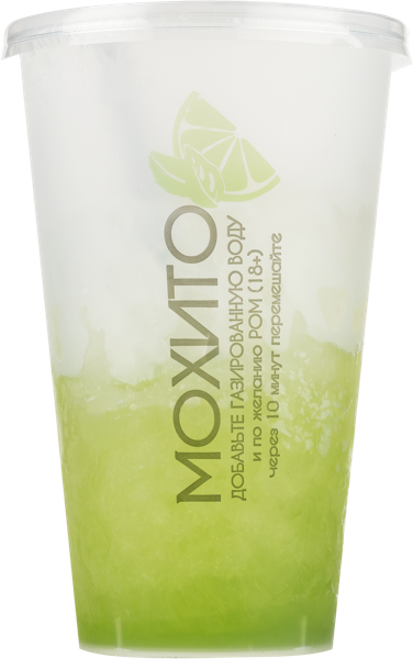 Изображение Лед Мохито Найс Айс основа для коктейля Найс Айс ООО стакан, 200 г