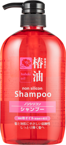 Изображение Шампунь для всех типов волос Цубаки увлажняющий Кумано Юси п/у, 600 мл