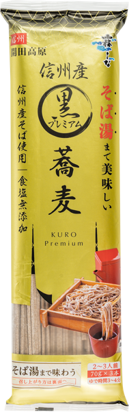 Изображение Лапша гречневая Хакубаку соба Синсю коричневая Хакубаку м/у, 210 г