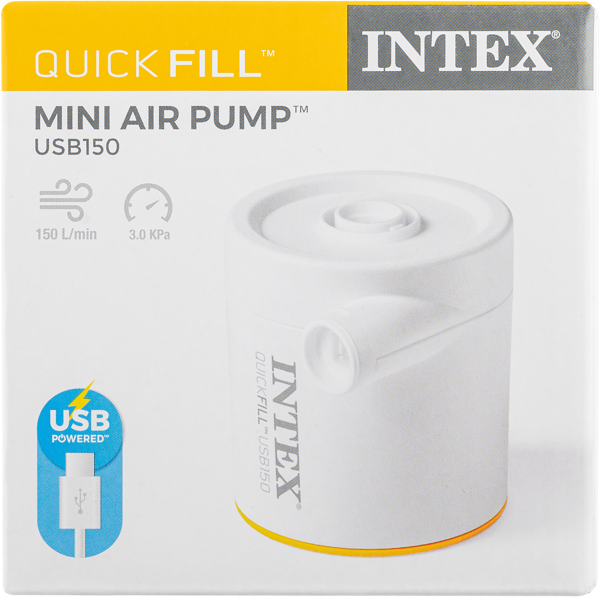 Изображение Насос электрический Интекс юсб белый Интекс кор, 1 шт