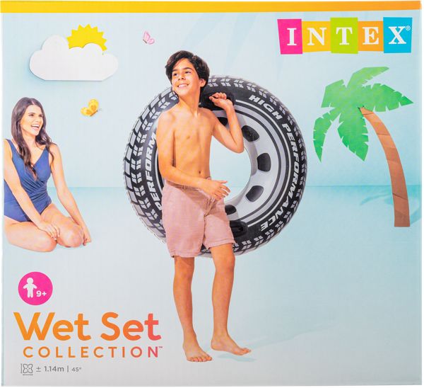 Изображение Круг 114см для плавания Интекс монстр трак шина Интекс кор, 1 шт