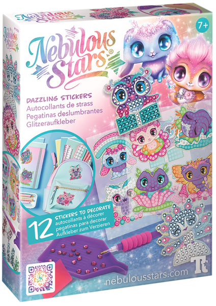 Изображение Набор для творчества Небулус Старс Спейс стразы+аппликатор ТвинТим Эдженси , 1 шт