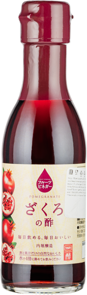 Изображение Уксус гранатовый Учибори Учибори Винегар с/б, 150 мл