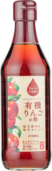 Изображение Уксус яблочный Учибори Учибори Винегар с/б, 360 мл