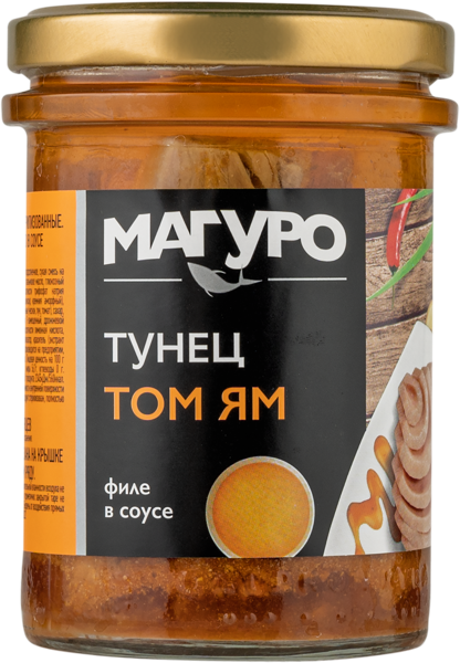 Изображение Тунец в соусе том ям Магуро филе Дальпромрыба с/б, 200 г