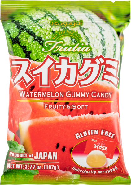 Изображение Мармелад жевательный Фрутия арбуз Касугаи сейка м/у Атаго, 107 г
