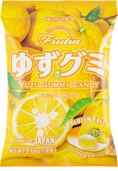 Изображение Мармелад жевательный Фрутия юдзу Касугаи сейка м/у Атаго, 102 г