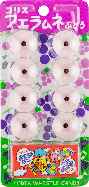 Изображение Леденец-свисток с игрушкой Корис виноград Корис м/у Атаго, 22 г