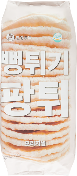 Изображение Хлебцы рисовые хрустящие Беоньюнг оригинальные Беоньюнг фуд м/у, 120 г