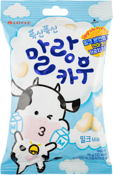 Изображение Карамель мягкая Малан кау молочная Лотте м/у, 79 г