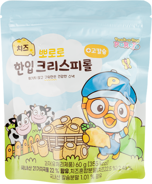 Изображение Печенье мини-ролл хрустящее Пороро с молочным вкусом Тквелфуд м/у, 60 г