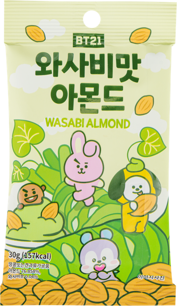 Изображение Миндаль Иколорс васаби Гвелл м/у, 30 г