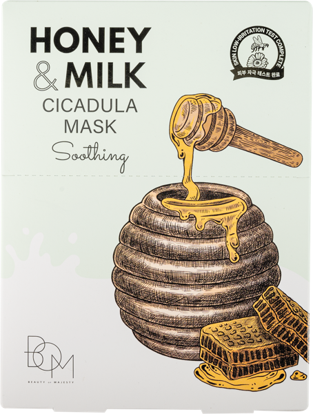 Изображение Маска увлажняющая для лица Бом экстракт центеллы Ныкос Ко к/у, 10 шт