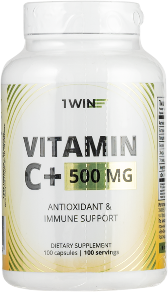 Изображение Комплекс витаминный 1ВИН витамин С Винлаб Нутришин п/б, 100 шт