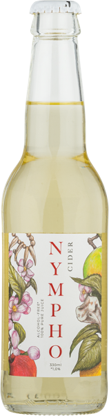Изображение Сидр безалкогольный Ребел Эппл Нимфо Ребел Эппл ж/б, 0,33 л