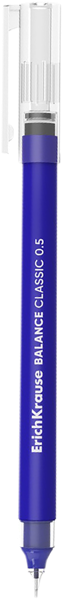 Изображение Ручка 0,5мм синяя роллер Эрих Краузе баланс стик классик Эрих Краузе , 1 шт
