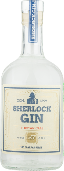 Изображение Джин Шерлок драй Шуйская водка с/б, 0,5 л