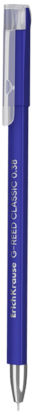 Изображение Ручка 0,38мм синяя гелевая Эрих Краузе джи рид стик Эрих Краузе , 1 шт