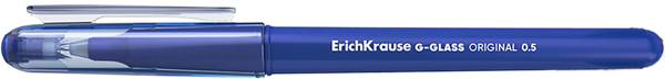 Изображение Ручка 0,5мм синяя гелевая Эрих Краузе джи гласс стик Эрих Краузе , 1 шт