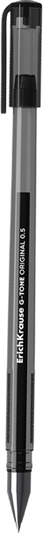 Изображение Ручка 0,5мм черная гелевая Эрих Краузе джи тон стик Эрих Краузе , 1 шт