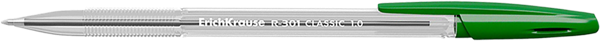 Изображение Ручка 1мм зеленая шариковая Эрих Краузе R-301 стик ориджинал Эрих Краузе , 1 шт