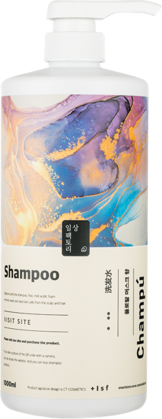 Изображение Шампунь для всех типов волос Ильсанг фактори цветоч мускус увлажняющий СТ Косметик п/у, 1 л