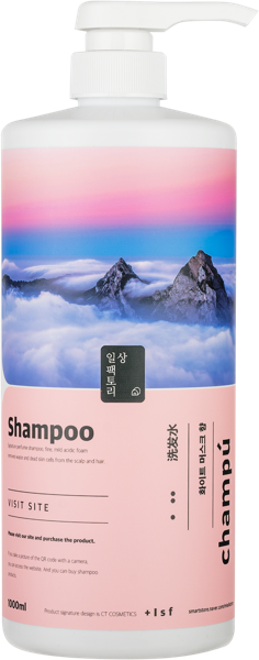 Изображение Шампунь для всех типов волос Ильсанг фактори белый мускус увлажняющий СТ Косметик п/у, 1 л