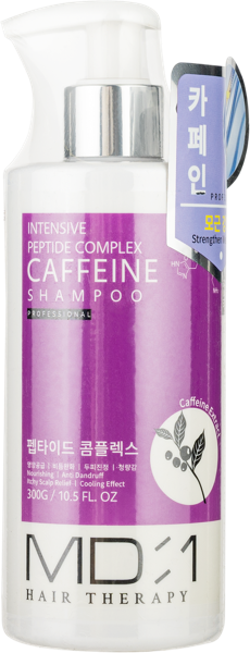 Изображение Шампунь для роста волос Мед Би экстракт кофеина Синдо п/у, 300 мл