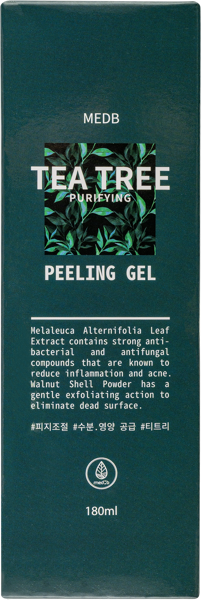 Изображение Пилинг для лица очищающий Мед Би чайное дерево Синдо п/у, 180 мл