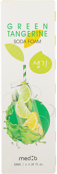 Изображение Пенка очищающая для лица Мед Би экстракт мандарина Синдо к/у, 100 мл