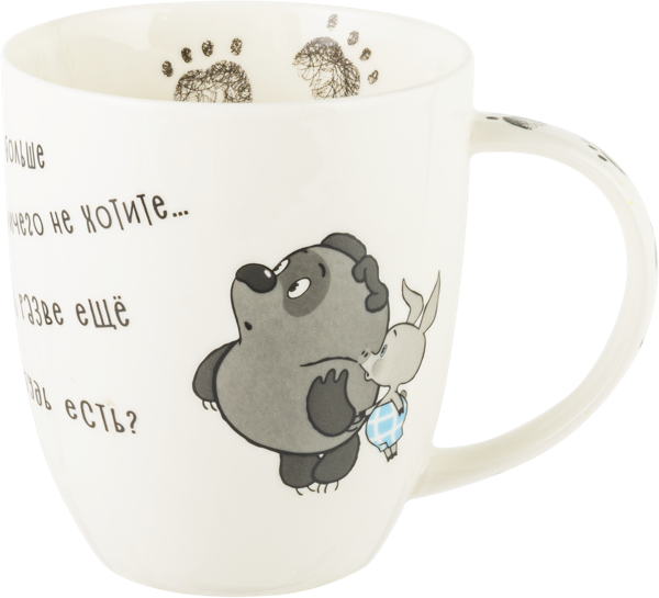 Изображение Кружка 420мл фарфор Союзмультфильм винни пух и пятачок Хуасин Сирэмик к/у, 1 шт