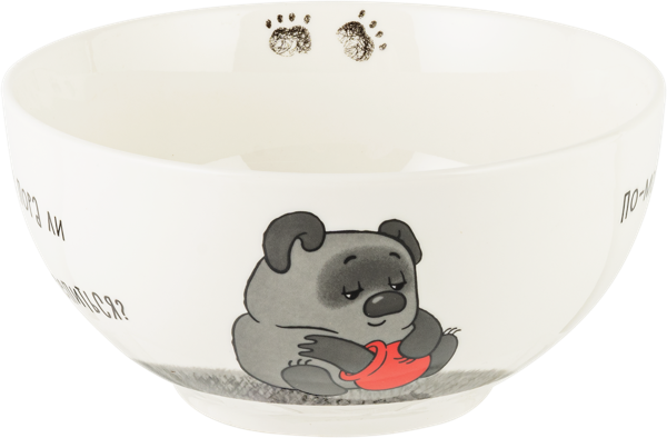 Изображение Миска 610мл фарфор Союзмультфильм винни пух Хуасин Сирэмик к/у, 1 шт