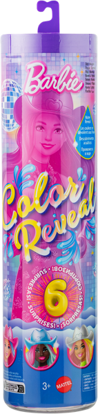 Изображение Кукла в ассортименте Барби колор рэвел меняющийся цвет макияжа Маттэл п/у, 1 шт