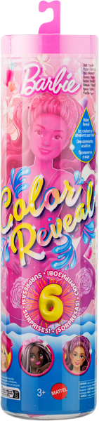 Изображение Кукла в ассортименте Барби колор рэвел меняющийся цвет волос Маттэл п/у, 1 шт