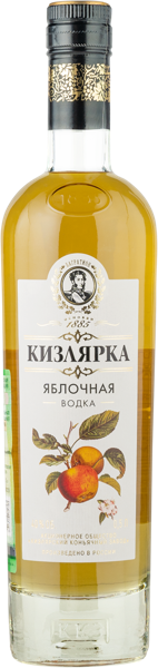 Изображение Водка 40% Кизлярка яблоко ГУП ККЗ с/б, 0,5 л