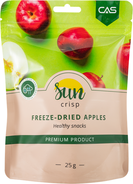 Изображение Сухофрукты сублимированные Сан Крисп яблоко РМХ Экспорт м/у, 25 г