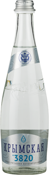 Изображение Вода негаз pH 7,4 Крымская 3820 питьевая ПБК Крым с/б, 0,5 л