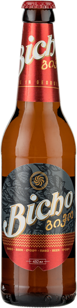 Изображение Пиво светлое Лагер 5,0% Бичо Глобал Биер Джорджия с/б, 0,45 л