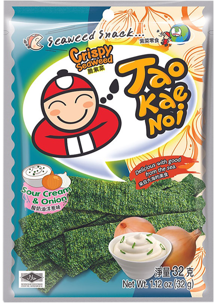 Изображение Чипсы из нори Таокаеной сметана Таокаеной м/у, 32 г