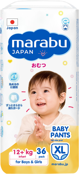 Изображение Трусики XL 12+ кг Марабу Тяньцзяо Леди м/у, 36 шт